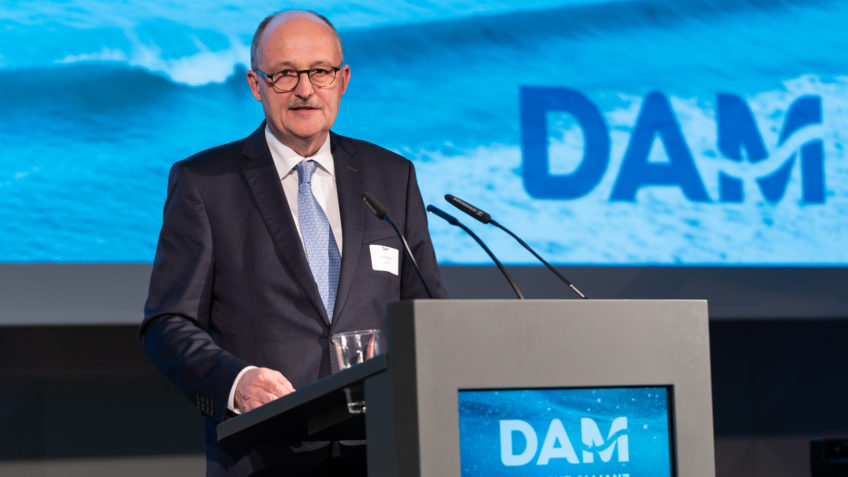 Michael Meister bei der DAM-Auftaktveranstaltung