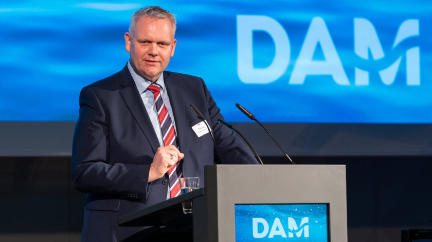 Björn Thümler at the German Marine Research Alliance DAM