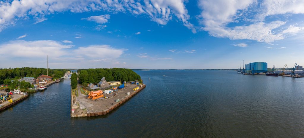 Insel Dänholm mit NAUTINEUM