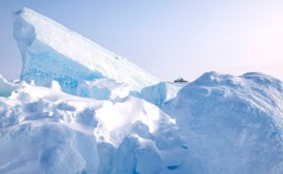 POLARSTERN im arktischen Eis, 2020