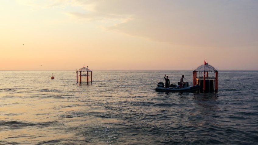 Kohlenstoffspeicher Meer: Mesokosmen