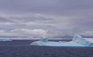 Mit dem hochaufgelösten Ozeanmodell FESOM2 konnten AWI-Forschende nun zum ersten Mal Aussagen über die Wasserströmungen in der Kaverne des 79°Nord-Gletscher treffen. Hierfür haben sie die Auflösung des Models bis auf 700 Meter für die Kaverne und die nähere Umgebung erhöht.