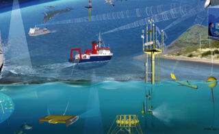 Visualisierung von verschiedenen Messsystemen in der Meeresforschung