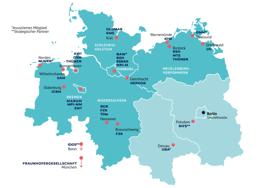 Mitgliederkarte DAM | Grafik: Carolin Rankin