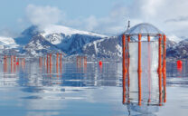 KOSMOS mesocosms at Kongsfjord, Svalbard during the EPOCA Arctic Campaign 2010