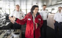 Bundesforschungsministerin Bär besucht Polarstern